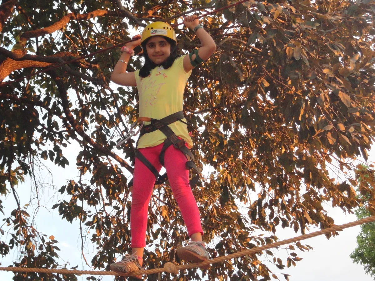 Children Camp - Rope Crossing Children Camp - Rope Crossing | Empower Activity Camps