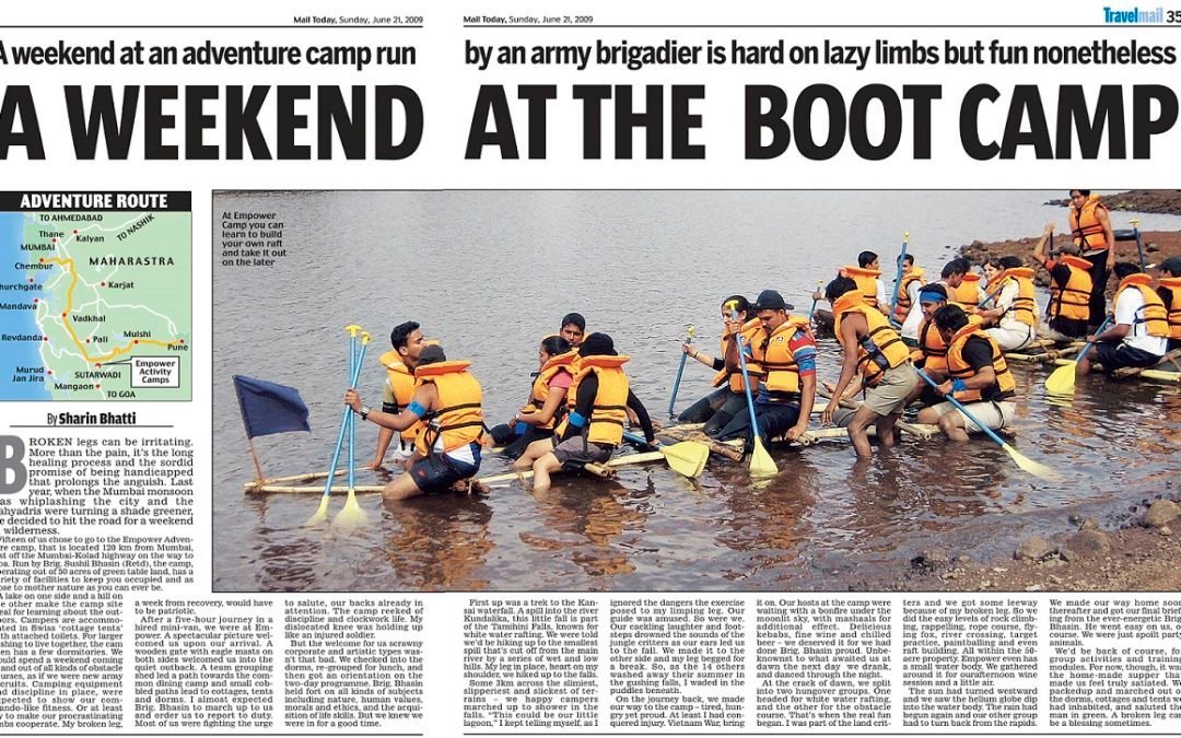 A Weekend at the Boot Camp | Mail Today | Empower Activity Camps