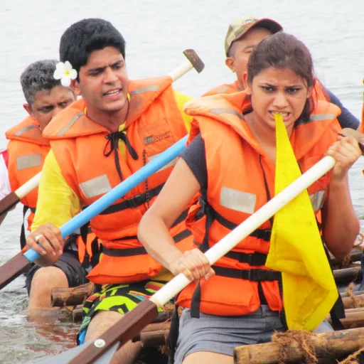 Team Building Activity - Raft Rowing