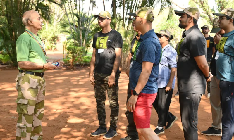 Offsite Oubound Training Team Discussion | Empower Activity Camps